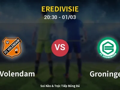 Kết Quả: FC Volendam 3-2 Groningen – Highlight & Bàn Thắng | Eredivisie