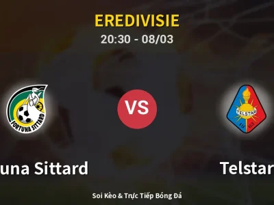 🔴 Trực Tiếp: Fortuna Sittard 1-2 Telstar – Link Xem Eredivisie (Full HD)