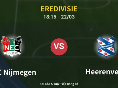 Soi Kèo NEC Nijmegen vs Heerenveen – 18:15 22/03 | Nhận Định, Dự Đoán Tỷ Số