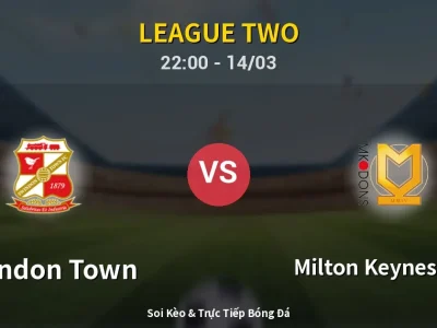 Soi Kèo Swindon Town vs Milton Keynes Dons – 22:00 14/03 | Nhận Định, Dự Đoán Tỷ Số