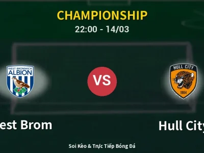 Soi Kèo West Brom vs Hull City – 22:00 14/03 | Nhận Định, Dự Đoán Tỷ Số