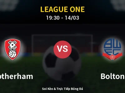 Soi Kèo Rotherham vs Bolton – 19:30 14/03 | Nhận Định, Dự Đoán Tỷ Số
