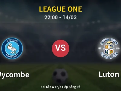 Soi Kèo Wycombe vs Luton – 22:00 14/03 | Nhận Định, Dự Đoán Tỷ Số
