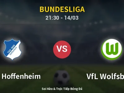 Soi Kèo 1899 Hoffenheim vs VfL Wolfsburg – 21:30 14/03 | Nhận Định, Dự Đoán Tỷ Số