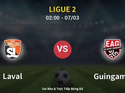 Kết Quả: Laval 2-2 Guingamp – Highlight & Bàn Thắng | Ligue 2