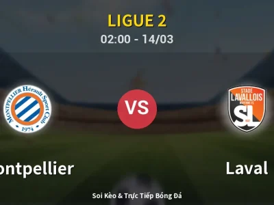 Kết Quả: Montpellier 2-0 Laval – Highlight & Bàn Thắng | Ligue 2