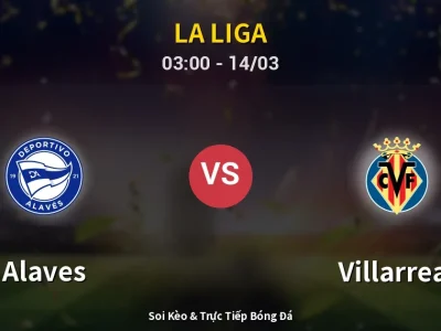 Kết Quả: Alaves 1-1 Villarreal – Highlight & Bàn Thắng | La Liga