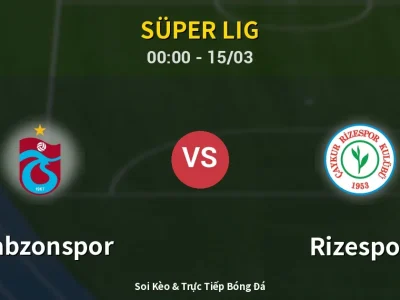 Kết Quả: Trabzonspor 1-0 Rizespor – Highlight & Bàn Thắng | Süper Lig