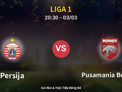 Kết Quả: Persija 2-2 Pusamania Borneo – Highlight & Bàn Thắng | Liga 1