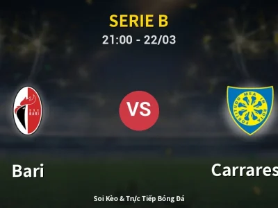 Soi Kèo Bari vs Carrarese – 21:00 22/03 | Nhận Định, Dự Đoán Tỷ Số