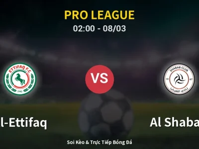 Kết Quả: Al-Ettifaq 1-1 Al Shabab – Highlight & Bàn Thắng | Pro League