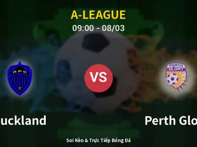 Kết Quả: Auckland 2-2 Perth Glory – Highlight & Bàn Thắng | A-League