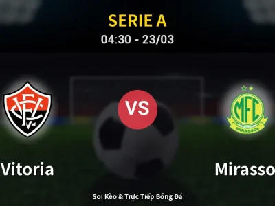 Kết Quả: Vitoria 1-0 Mirassol – Highlight & Bàn Thắng | Serie A