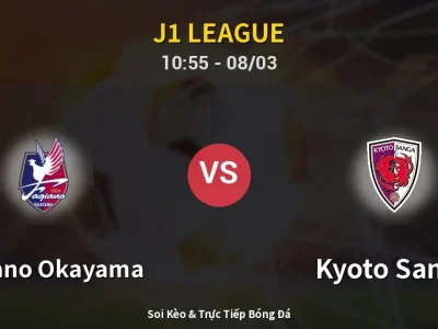 Kết Quả: Fagiano Okayama 1-0 Kyoto Sanga – Highlight & Bàn Thắng | J1 League
