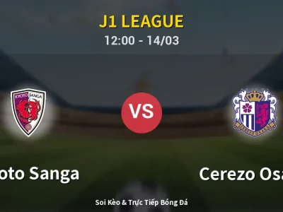 Soi Kèo Kyoto Sanga vs Cerezo Osaka – 12:00 14/03 | Nhận Định, Dự Đoán Tỷ Số