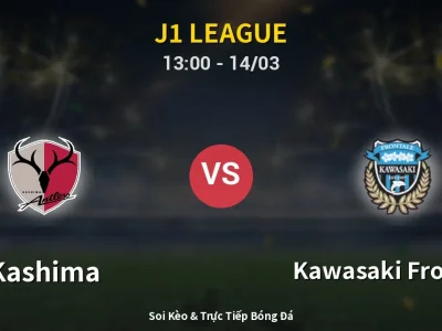 Kết Quả: Kashima 1-0 Kawasaki Frontale – Highlight & Bàn Thắng | J1 League