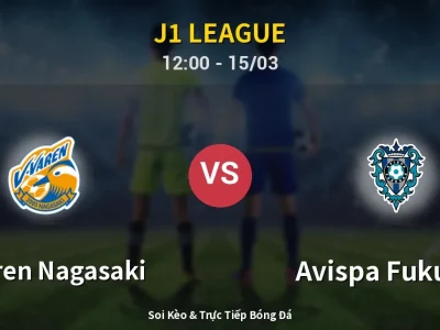 Kết Quả: V-varen Nagasaki 1-0 Avispa Fukuoka – Highlight & Bàn Thắng | J1 League