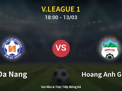 Kết Quả: Da Nang 3-3 Hoang Anh Gia Lai – Highlight & Bàn Thắng | V.League 1