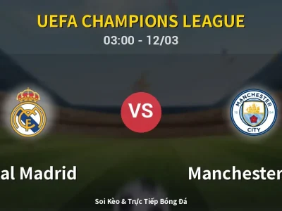 Kết Quả: Real Madrid 3-0 Manchester City – Highlight & Bàn Thắng | UEFA Champions League