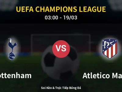 Kết Quả: Tottenham 3-2 Atletico Madrid – Highlight & Bàn Thắng | UEFA Champions League