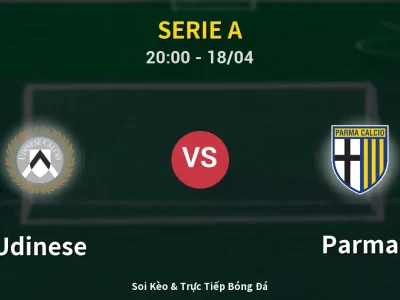 Soi Kèo Udinese vs Parma – 20:00 18/04 | Nhận Định, Dự Đoán Tỷ Số