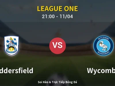 Soi Kèo Huddersfield vs Wycombe – 21:00 11/04 | Nhận Định, Dự Đoán Tỷ Số