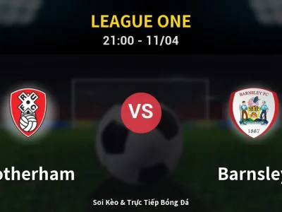 Soi Kèo Rotherham vs Barnsley – 21:00 11/04 | Nhận Định, Dự Đoán Tỷ Số