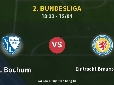 🔴 Trực Tiếp: VfL Bochum 2-0 Eintracht Braunschweig – Link Xem 2. Bundesliga (Full HD)