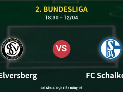 🔴 Trực Tiếp: SV Elversberg 1-1 FC Schalke 04 – Link Xem 2. Bundesliga (Full HD)