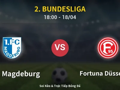 Soi Kèo 1. FC Magdeburg vs Fortuna Düsseldorf – 18:00 18/04 | Nhận Định, Dự Đoán Tỷ Số