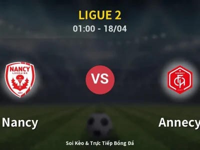 Soi Kèo Nancy vs Annecy – 01:00 18/04 | Nhận Định, Dự Đoán Tỷ Số