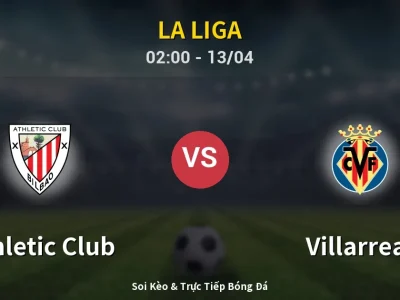 Kết Quả: Athletic Club 1-2 Villarreal – Highlight & Bàn Thắng | La Liga