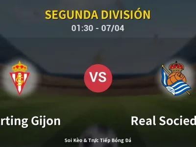 Kết Quả: Sporting Gijon 1-0 Real Sociedad II – Highlight & Bàn Thắng | Segunda División