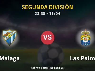 Soi Kèo Malaga vs Las Palmas – 23:30 11/04 | Nhận Định, Dự Đoán Tỷ Số