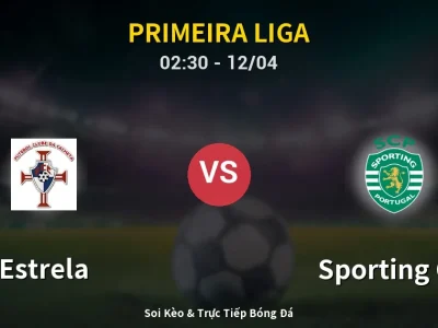 Kết Quả: Estrela 0-1 Sporting CP – Highlight & Bàn Thắng | Primeira Liga