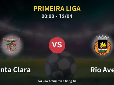 Kết Quả: Santa Clara 0-2 Rio Ave – Highlight & Bàn Thắng | Primeira Liga