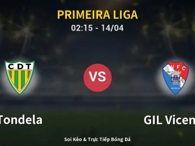 Kết Quả: Tondela 2-2 GIL Vicente – Highlight & Bàn Thắng | Primeira Liga