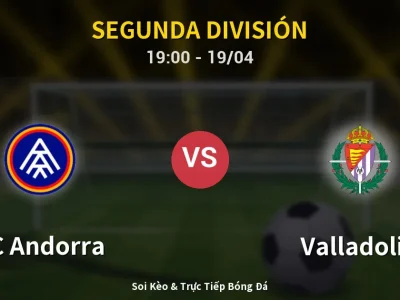 Soi Kèo FC Andorra vs Valladolid – 19:00 19/04 | Nhận Định, Dự Đoán Tỷ Số