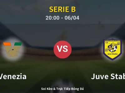 Soi Kèo Venezia vs Juve Stabia – 20:00 06/04 | Nhận Định, Dự Đoán Tỷ Số