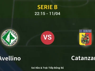 Soi Kèo Avellino vs Catanzaro – 22:15 11/04 | Nhận Định, Dự Đoán Tỷ Số