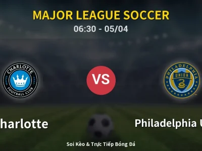 Kết Quả: Charlotte 2-1 Philadelphia Union – Highlight & Bàn Thắng | Major League Soccer
