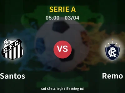 Kết Quả: Santos 2-0 Remo – Highlight & Bàn Thắng | Serie A