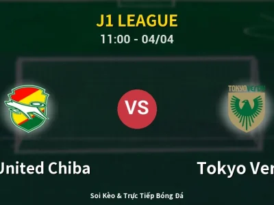 Kết Quả: JEF United Chiba 3-2 Tokyo Verdy – Highlight & Bàn Thắng | J1 League