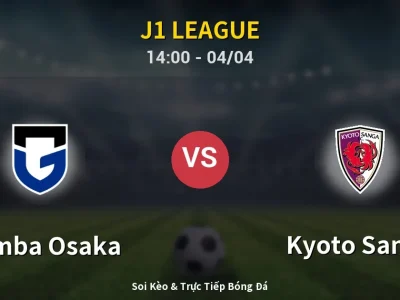 Kết Quả: Gamba Osaka 2-0 Kyoto Sanga – Highlight & Bàn Thắng | J1 League