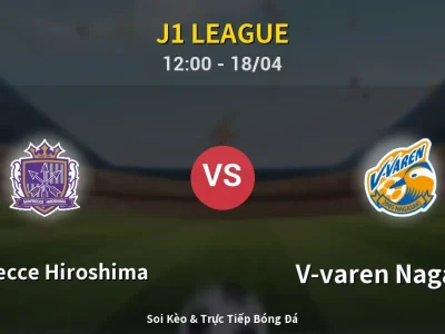 Kết Quả: Sanfrecce Hiroshima 2-0 V-varen Nagasaki – Highlight & Bàn Thắng | J1 League