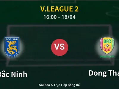 Soi Kèo Bắc Ninh vs Dong Thap – 16:00 18/04 | Nhận Định, Dự Đoán Tỷ Số