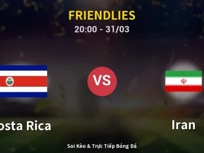 🔴 Trực Tiếp: Costa Rica 0-5 Iran – Link Xem Friendlies (Full HD)
