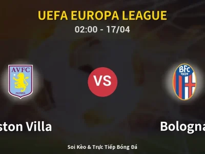 Kết Quả: Aston Villa 4-0 Bologna – Highlight & Bàn Thắng | UEFA Europa League