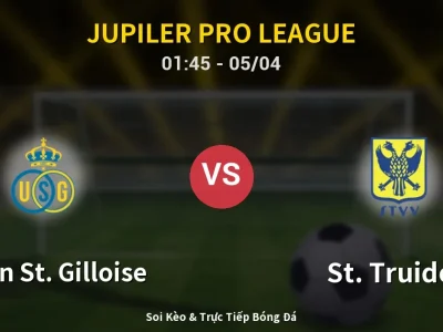 Kết Quả: Union St. Gilloise 1-0 St. Truiden – Highlight & Bàn Thắng | Jupiler Pro League