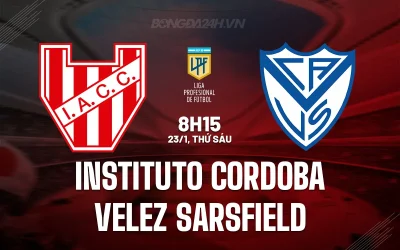 Instituto Cordoba vs Velez Sarsfield: Chủ nhà sáng cửa thắng nhờ lợi thế lịch sử? 1